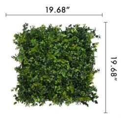 "Moss" Artificial Foliage Plant Green Wall Panels, 4ct. -Michaels D329618S 2