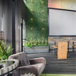 20" Ficus Style Plant Living Wall Panels, 4ct. -Michaels D329628S 6