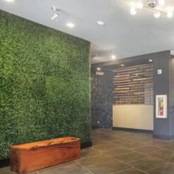 20" Ficus Style Plant Living Wall Panels, 4ct. -Michaels D329628S 9