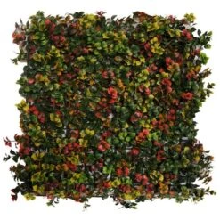 "Dakota" Artificial Foliage Plant Green Wall Panels, 4ct.