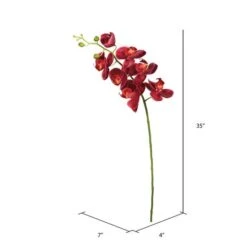Magenta Real Touch Orchid Stem 8 Magenta Real Touch Orchid Stem -Michaels D333756S 2