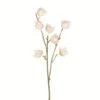 Ivory Hibiscus Spray, 3ct. 2 Ivory Hibiscus Spray, 3ct. -Michaels D333777S 1