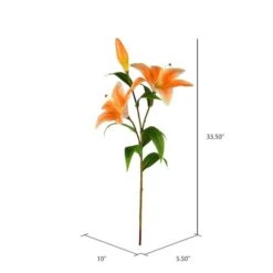 Orange Lily Spray -Michaels D333779S 2