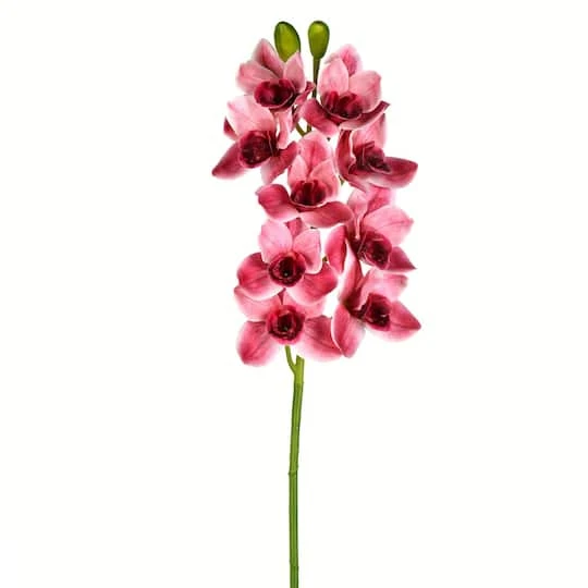 Real Touch™ Pink Boat Orchid Stem 4 Real Touch™ Pink Boat Orchid Stem - Image 2