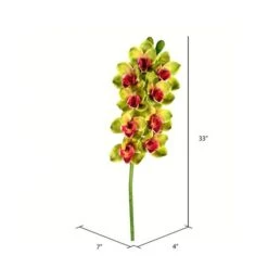 Green Boat Orchid Stem -Michaels D333812S 2