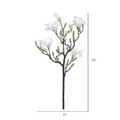 White Magnolia Spray -Michaels D333818S 3