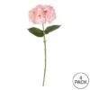Pink Hydrangea Stem, 4ct. 2 Pink Hydrangea Stem, 4ct. -Michaels D333830S 3