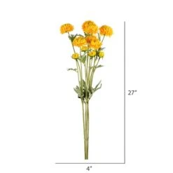 Yellow Daisy Spray, 4ct. -Michaels D333842S 2