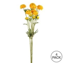 Yellow Daisy Spray, 4ct. -Michaels D333842S 3