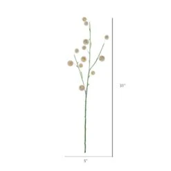 Yellow Pom Pom Spray, 3ct. -Michaels D333843S 2