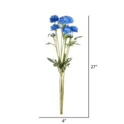 Blue Daisy Spray, 4ct. -Michaels D333847S 2