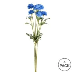 Blue Daisy Spray, 4ct. -Michaels D333847S 3