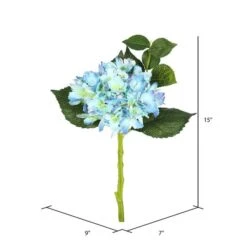 Blue Hydrangea Stem, 3ct. -Michaels D333875S 2