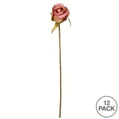 Mauve Rose Stem, 12ct. -Michaels D333881S 3