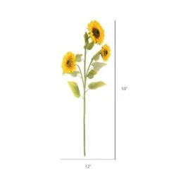 Yellow Sunflower Spray -Michaels D333894S 13