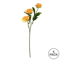 6 Pack: Yellow Dahlia Spray 9 6 Pack: Yellow Dahlia Spray -Michaels D333896S 3