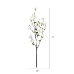 White Cherry Blossom Spray, 3ct. -Michaels D333907S 13