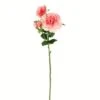Pink Rose Stem, 3ct. 1 Pink Rose Stem, 3ct. -Michaels D333918S 1