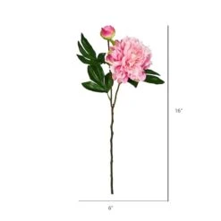 Light Pink Peony Stem, 6ct. -Michaels D333927S 2