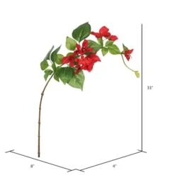 Red Bougainvillea Stem, 3ct. -Michaels D333945S 2