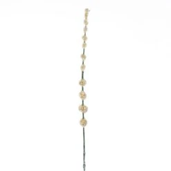 6 Pack: Cream Pom Pom Stem