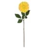 Yellow Zinnia Artificial Stem, 3ct. 1 Yellow Zinnia Artificial Stem, 3ct. -Michaels D333967S 1