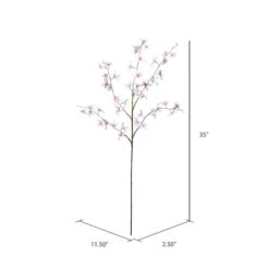 Mini Pink Dancing Orchid Spray, 3ct. -Michaels D333985S 2