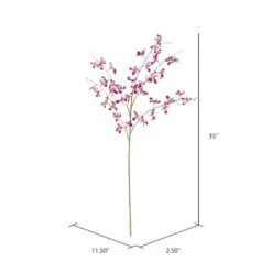 Mini Lavender Dancing Orchid Spray, 3ct. 8 Mini Lavender Dancing Orchid Spray, 3ct. -Michaels D333989S 2