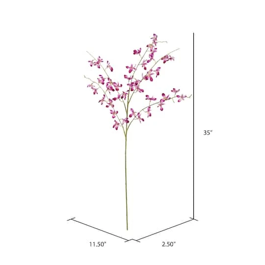 Mini Lavender Dancing Orchid Spray, 3ct. 5 Mini Lavender Dancing Orchid Spray, 3ct. - Image 3