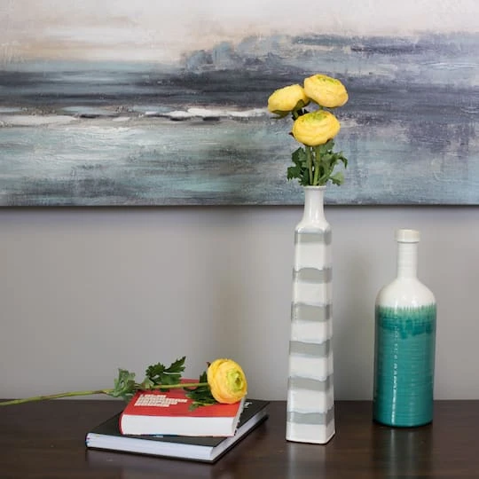 Yellow Ranunculus Artificial Stem, 4ct. 7 Yellow Ranunculus Artificial Stem, 4ct. - Image 5