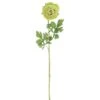 23" Green Ranunculus Artificial Stem, 4ct. -Michaels D333994S 1