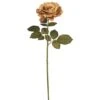 Light Brown Autumn French Rose Artificial Stem, 3ct. -Michaels D334008S 1