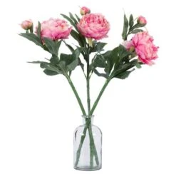 Pink Peony Spray, 3ct. -Michaels D334018S 6