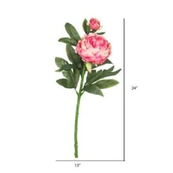 Pink Peony Spray, 3ct. -Michaels D334018S 7