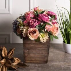 Pink Peony Spray, 3ct. -Michaels D334018S 8