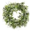 24" Green Olive Leaf Wreath -Michaels D347812S 11