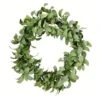 22" Green Lamb Ear Leaves Wreath -Michaels D347819S 1