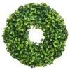 10" Green Mini Button Leaf Wreath -Michaels D347820S 1
