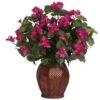 2ft. Pink Bougainvillea With Woven Vase -Michaels D350225S 11