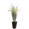 3ft. Grass With Cattails & Bamboo Planter 2 3ft. Grass With Cattails & Bamboo Planter -Michaels D350381S 1