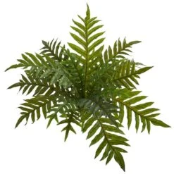 23" Hare's Foot Fern Bush Artificial Plant, 3ct.