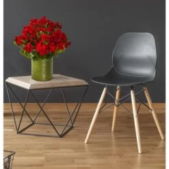 20" Red Geranium In Metal Planter -Michaels D352164S 13