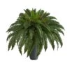 2.5ft. Boston Fern Plant In Gray Planter -Michaels D352549S 1