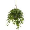38" London Ivy Artificial Plant In Hanging Basket (Real Touch) -Michaels D352859S 1
