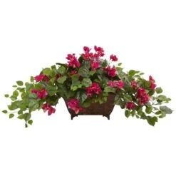 Bougainvillea In Metal Planter -Michaels D352862S 1 1
