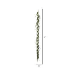 6ft. Green Monterey Cypress Garland -Michaels D352884S 2