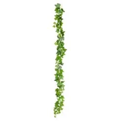 71" Artificial Green Frosted Ivy Vine, 3ct. -Michaels D352885S 1 1