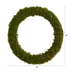 20" Green Moss Wreath -Michaels D386408S 2