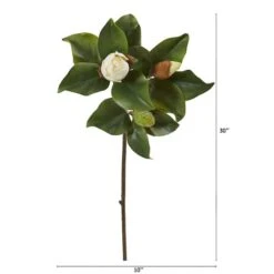 White Magnolia Stem, 4ct. -Michaels D386484S 12