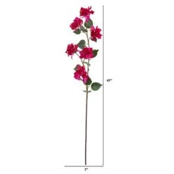 47'' Bougainvillea Artificial Flower Spray, 4ct. Orchid 9 47'' Bougainvillea Artificial Flower Spray, 4ct. Orchid -Michaels D386526S 2